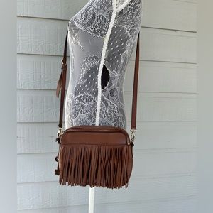 Fossil Leather Crossbody Bag